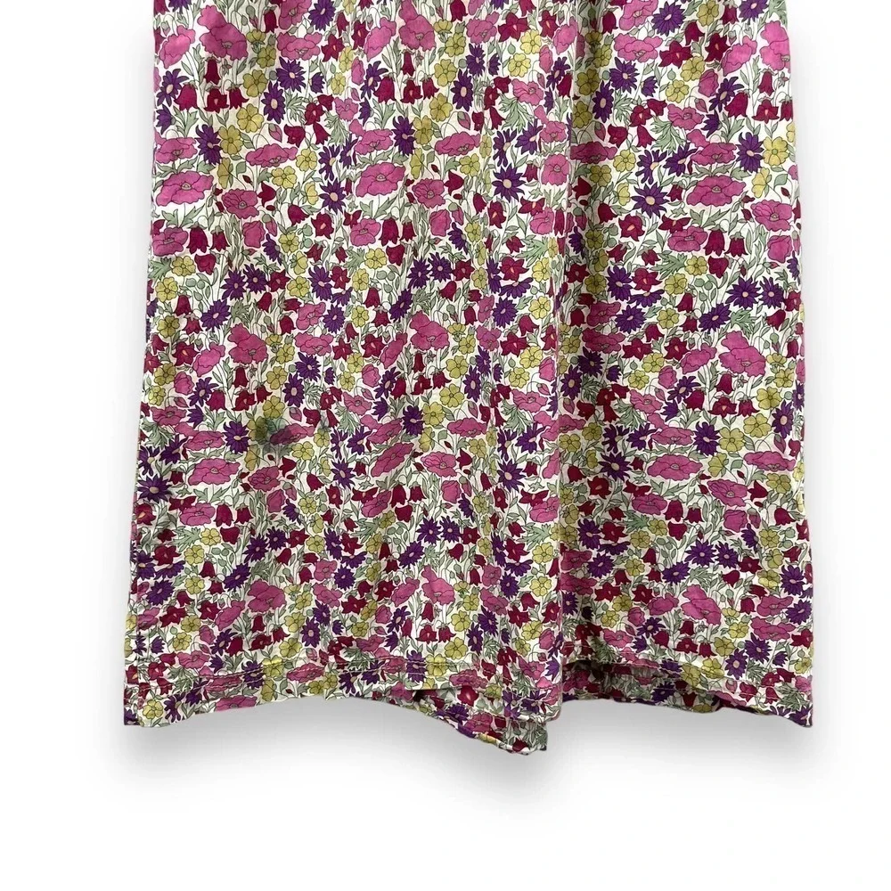 Peek Cottagecore Smocked Sleeve Floral Dress Size 6/7